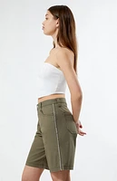 Pacsun Rhinestone Low Rise Skater Jorts