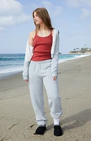 John Galt Red Beyonca Long Tank Top