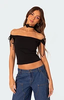 Edikted Jess Off Shoulder Top