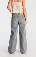 Pacsun Casey Tint Low Rise Baggy Jeans Medium Indigo