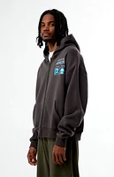 Pacsun Gaze Of Horizon Full Zip Hoodie