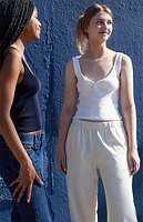 John Galt White Marisa Tank Top