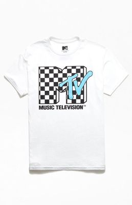 Kids MTV Checker Graphic T-Shirt