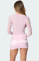 Edikted Clio Mesh Bodysuit