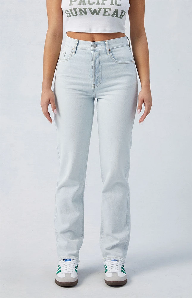 PacSun Light Indigo Dad Jeans