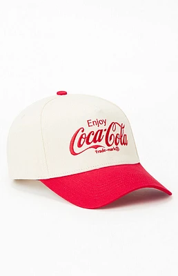 Coca-Cola By PacSun Colorblock Coke Twill Snapback Hat