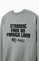 WESTERN ELDERS Stand Firm Crew Neck Sweatshirt