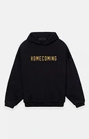 Fear of God Essentials Black Heavy Fleece Hoodie