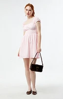 Rhythm Washed Out Cap Sleeve Mini Dress