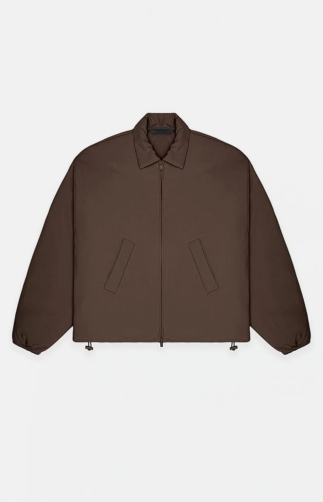 Fear of God Essentials Women's Wood Shell Bomber Jacket