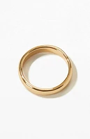 Pacsun Smooth Gold Ring