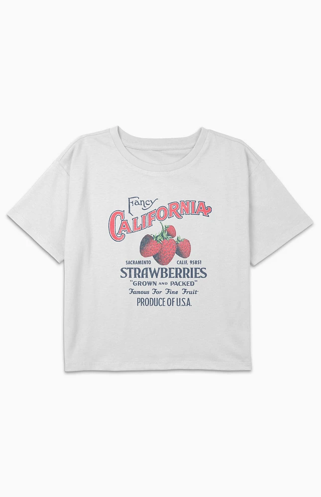 Kids California Strawberries T-Shirt