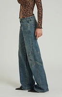 PacSun Casey Star Low Rise Baggy Jeans