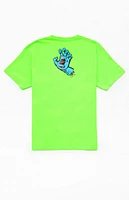 Santa Cruz Kids Neon Green Screaming Hand T-Shirt