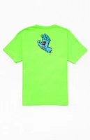 Santa Cruz Kids Neon Green Screaming Hand T-Shirt