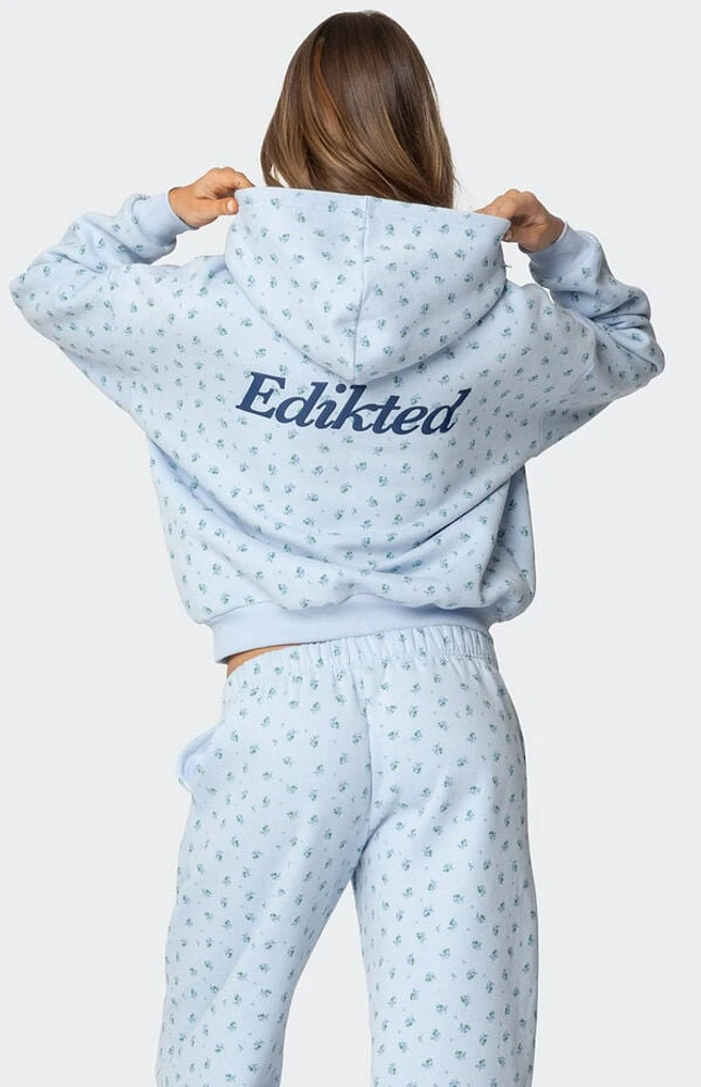Edikted Flower Power Hoodie
