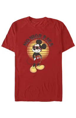 Disney Mickey Mouse No Worries T-Shirt