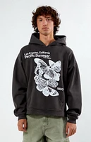 PacSun Pacific Sunwear Butterfly Hoodie