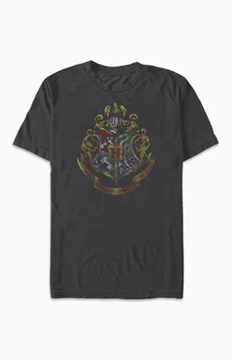 Harry Potter Dark Vintage Crest T-Shirt