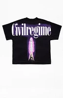 Civil x Star Wars Concrete Purple Crystal Oversized T-Shirt