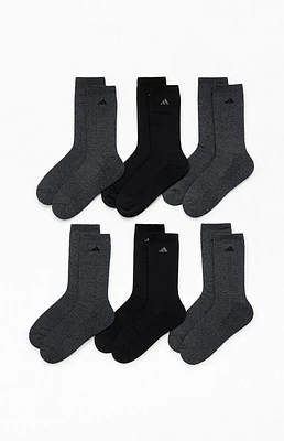 adidas 6-Pack Trefoil Crew Socks