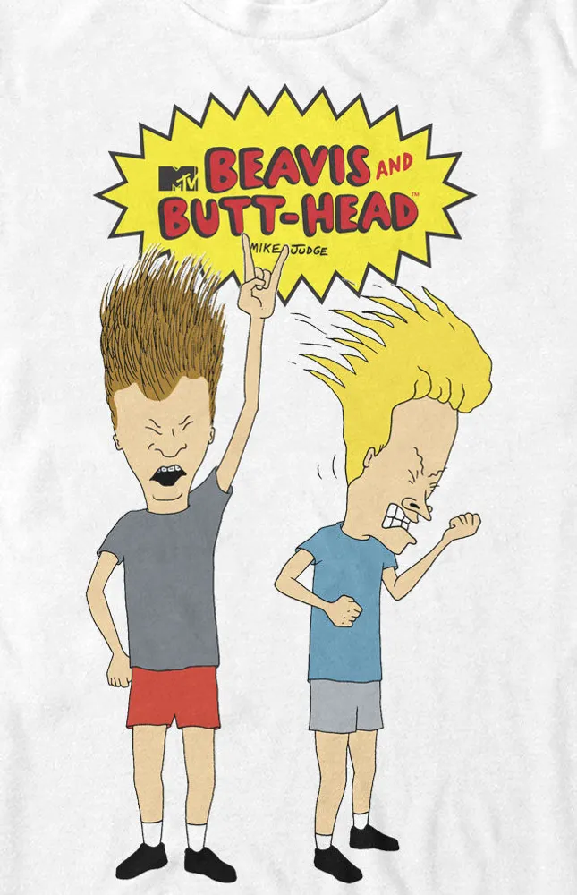 Beavis And Butt-head Air Guitar T-Shirt
