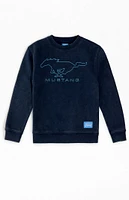 FORD Kids Mustang Pony Crew Neck Sweatshirt