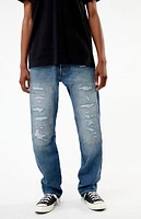 Levi's Medium Indigo Blue 501 Original Fit Jeans