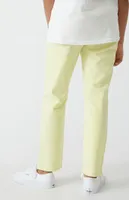 PacSun Kids Yellow Pastel Straight Leg Jeans