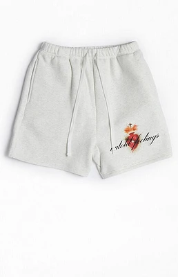 Pacsun Untold Feelings Fleece Sweat Shorts