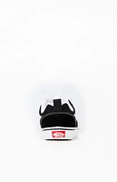 Vans Kids Black & White Knu Skool Shoes