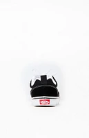 Vans Kids Black & White Knu Skool Shoes