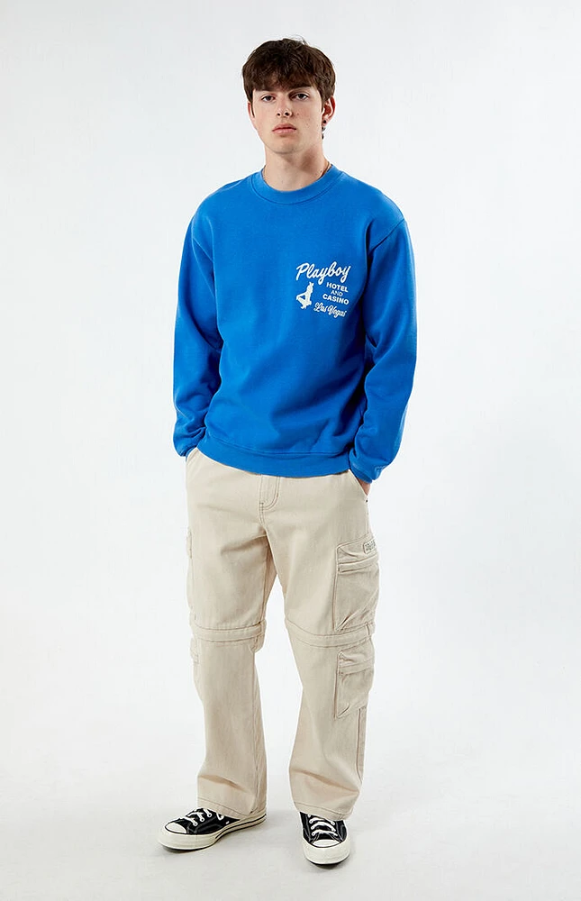 Playboy By PacSun Hotel Crew Neck Sweatshirt