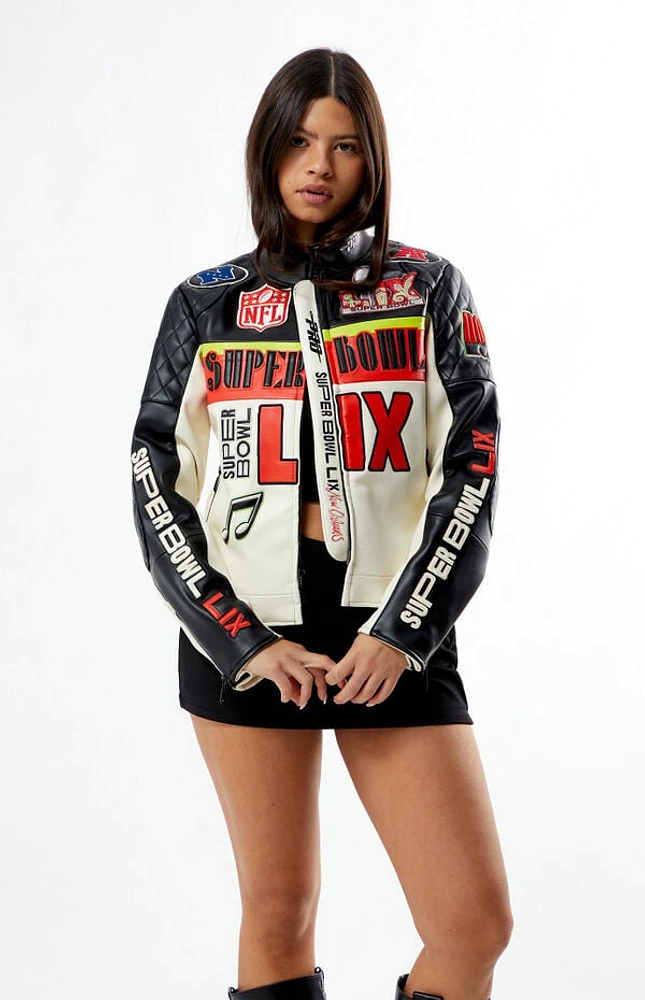 ProStandard Super Bowl 59 Pinnacle Leather Jacket
