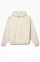 A.R.C. Oatmeal Vintage Wash Heavyweight Fleece Hoodie