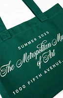 The Met x Pacsun Green Impresa Tote Bag