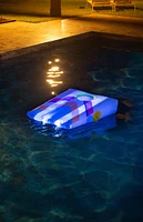 PoolCandy Inflatable Illuminated LED Floating Cornhole Pool Game