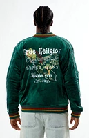 True Religion Western Velvet Bomber Jacket