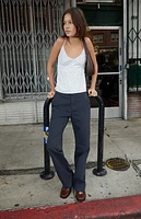 John Galt Blue Jada Straight Leg Pants