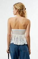 Your Favorite Matilda Floral Embellished Tank Top