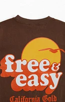 Free & Easy California Gold Sunrise T-Shirt