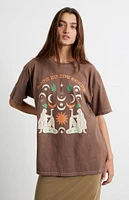 Golden Hour Look To The Stars Oversized T-Shirt