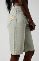 PacSun Leopard LA Extreme Denim Jorts