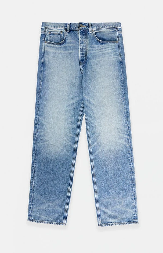 Fear of God Essentials Classic Blue 5-Pocket Jeans