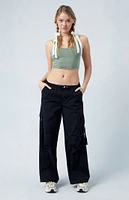 PacSun Toggle Baggy Cargo Pants