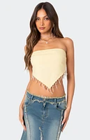 Edikted Chandelier Beaded Triangle Top