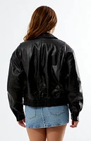 GUESS Originals Faux Leather Jacket