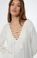 Billabong Blue Skies Beach Cover-Up Dress