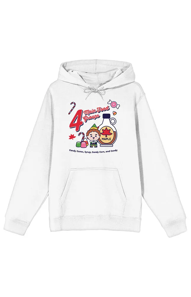 Four Main Food Groups ELF Hoodie