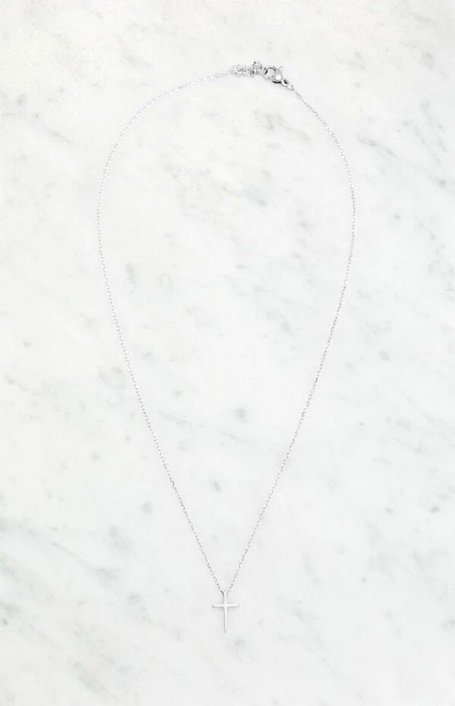 John Galt Mini Cross Necklace